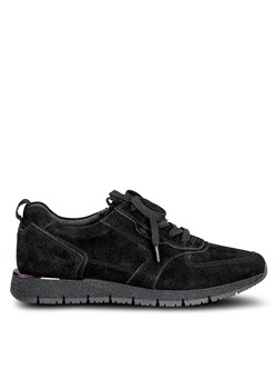 Sneakersy Tamaris 1-23787-30 Black Suede 004 ze sklepu eobuwie.pl w kategorii Buty sportowe damskie - zdjęcie 171003409
