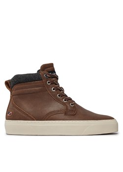 Sneakersy Pepe Jeans PMS30998 Dark Brown 898 ze sklepu eobuwie.pl w kategorii Trampki męskie - zdjęcie 171003455