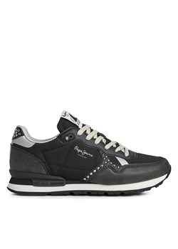 Sneakersy Pepe Jeans PLS31525 Black 999 ze sklepu eobuwie.pl w kategorii Buty sportowe damskie - zdjęcie 171003577