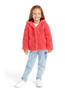Minoti Kurtka pluszowa w kolorze czerwonym ze sklepu Limango Polska w kategorii Kurtki dziewczęce - zdjęcie 171004006