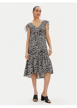 KARL LAGERFELD Sukienka letnia 241W1308 Czarny Regular Fit ze sklepu MODIVO w kategorii Sukienki - zdjęcie 171005458