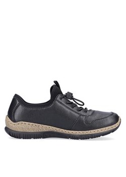 Rieker Sneakersy N32G0-00 Czarny ze sklepu MODIVO w kategorii Półbuty damskie - zdjęcie 171005505