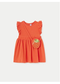 Mayoral Sukienka letnia 1919 Pomarańczowy Regular Fit ze sklepu MODIVO w kategorii Sukienki niemowlęce - zdjęcie 171005557