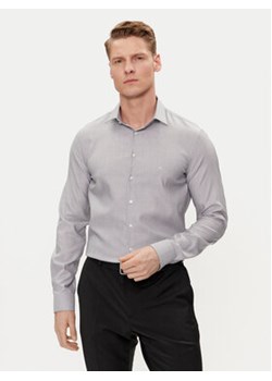 Calvin Klein Koszula K10K112588 Granatowy Slim Fit ze sklepu MODIVO w kategorii Koszule męskie - zdjęcie 171005609