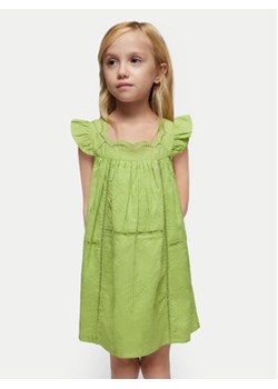 Mayoral Sukienka letnia 3930 Zielony Regular Fit ze sklepu MODIVO w kategorii Sukienki dziewczęce - zdjęcie 171005686