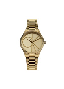 Zegarek Calvin Klein Iconic 25200346 Złoty ze sklepu eobuwie.pl w kategorii Zegarki - zdjęcie 171005867