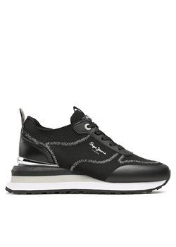 Sneakersy Pepe Jeans PLS31509 Black 999 ze sklepu eobuwie.pl w kategorii Buty sportowe damskie - zdjęcie 171005909