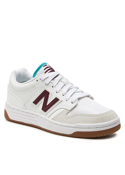 Sneakersy New Balance GSB480FT Biały ze sklepu eobuwie.pl w kategorii Buty sportowe dziecięce - zdjęcie 171005978