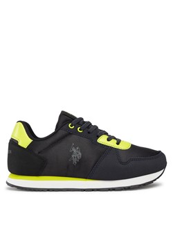 Sneakersy U.S. Polo Assn. NOBIK011A S Szary ze sklepu eobuwie.pl w kategorii Buty sportowe dziecięce - zdjęcie 171006305