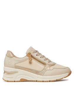 Sneakersy Rieker N9301-60 Beige ze sklepu eobuwie.pl w kategorii Buty sportowe damskie - zdjęcie 171006358