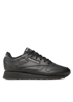 Sneakersy Reebok Classic Leather GY0955 Czarny ze sklepu eobuwie.pl w kategorii Buty sportowe damskie - zdjęcie 171006385