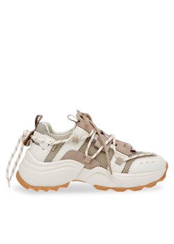 Sneakersy Steve Madden Tazmania Sneaker SM11002419-04005-TBE Tan/Bone ze sklepu eobuwie.pl w kategorii Buty sportowe damskie - zdjęcie 171006436