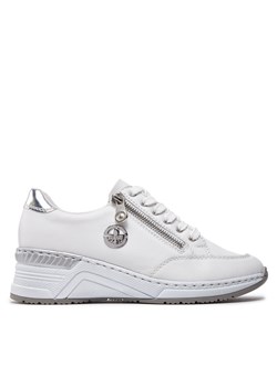 Sneakersy Rieker N4335-80 White ze sklepu eobuwie.pl w kategorii Półbuty damskie - zdjęcie 171006577