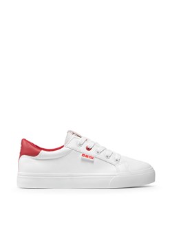 Sneakersy Big Star Shoes EE274311 White/Red ze sklepu eobuwie.pl w kategorii Trampki damskie - zdjęcie 171006686