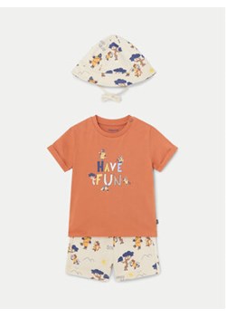 Mayoral Komplet t-shirt i spodenki 1653 Kolorowy Regular Fit ze sklepu MODIVO w kategorii Komplety niemowlęce - zdjęcie 171006947