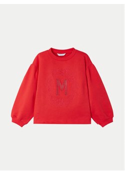Mayoral Bluza 3468 Czerwony Regular Fit ze sklepu MODIVO w kategorii Bluzy dziewczęce - zdjęcie 171006948