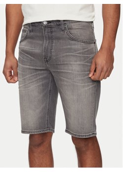 Lee Szorty jeansowe 5 Pocket 112349330 Szary Regular Fit ze sklepu MODIVO w kategorii Spodenki męskie - zdjęcie 171007028