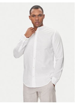 Jack&Jones Koszula 12248581 Biały Slim Fit ze sklepu MODIVO w kategorii Koszule męskie - zdjęcie 171007068