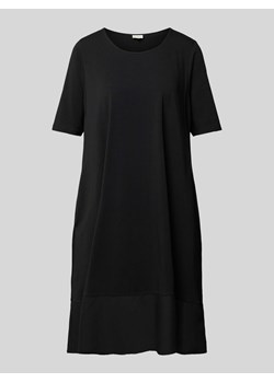 Sukienka T-shirtowa o długości do kolan z okrągłym dekoltem ze sklepu Peek&Cloppenburg  w kategorii Sukienki - zdjęcie 171007309