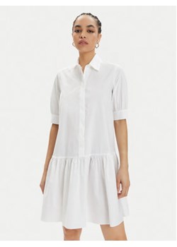 Marella Sukienka koszulowa Ebert 2413221402 Biały Regular Fit ze sklepu MODIVO w kategorii Sukienki - zdjęcie 171008887