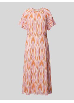 Sukienka midi ze wzorem na całej powierzchni ze sklepu Peek&Cloppenburg  w kategorii Sukienki - zdjęcie 171009815