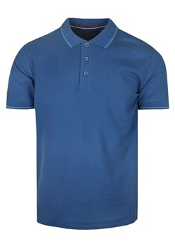 Klasyczna, Męska Koszulka Polo - Adriano Guinari  - Niebieska TSADGSS24poloBLUE ze sklepu JegoSzafa.pl w kategorii T-shirty męskie - zdjęcie 171013056