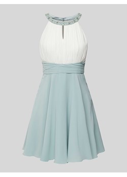 Sukienka koktajlowa o długości do kolan z perełkami ze sklepu Peek&Cloppenburg  w kategorii Sukienki - zdjęcie 171013679