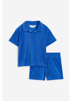 H & M - Komplet frotte 2-częściowy - Niebieski ze sklepu H&M w kategorii Komplety chłopięce - zdjęcie 171013757