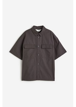 H & M - Koszula z krótkim rękawem - Szary ze sklepu H&M w kategorii Koszule chłopięce - zdjęcie 171013797