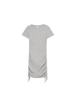 Cropp - Szara sukienka mini - jasny szary ze sklepu Cropp w kategorii Sukienki - zdjęcie 171016768