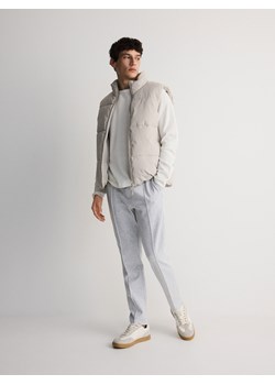 Reserved - Spodnie z przeszyciem - jasnoszary ze sklepu Reserved w kategorii Spodnie męskie - zdjęcie 171016937