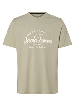 Jack & Jones Koszulka męska - JJForest Mężczyźni Bawełna seledynowy nadruk ze sklepu vangraaf w kategorii T-shirty męskie - zdjęcie 171017409