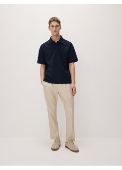 Reserved - Koszulka polo oversize - granatowy ze sklepu Reserved w kategorii T-shirty męskie - zdjęcie 171019168