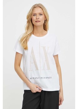 Armani Exchange - T-shirt 8NYTDX.YJG3Z.NOS ze sklepu ANSWEAR.com w kategorii Bluzki damskie - zdjęcie 171019725