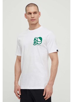 Ellesse t-shirt bawełniany Sport Club T-Shirt męski kolor biały z nadrukiem SHV20273 ze sklepu ANSWEAR.com w kategorii T-shirty męskie - zdjęcie 171020216