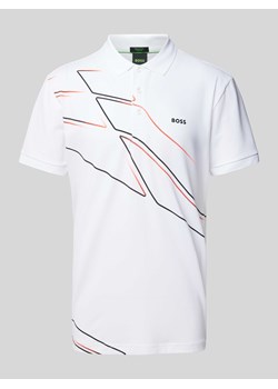 Koszulka polo z wyhaftowanym logo model ‘Paddy’ ze sklepu Peek&Cloppenburg  w kategorii T-shirty męskie - zdjęcie 171020717