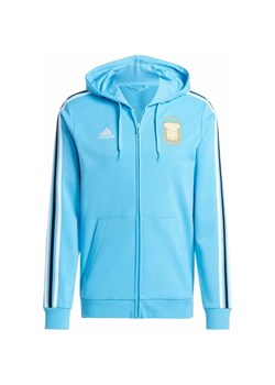 Bluza męska Argentina DNA Full-Zip Hoodie Adidas ze sklepu SPORT-SHOP.pl w kategorii Bluzy męskie - zdjęcie 171021467