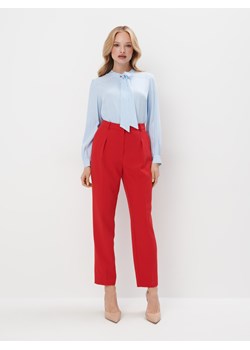 Mohito - Eleganckie spodnie - czerwony ze sklepu Mohito w kategorii Spodnie damskie - zdjęcie 171022097