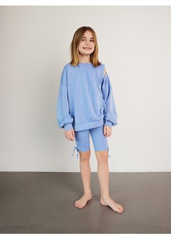 Reserved - Bluza ze ściągaczem - niebieski ze sklepu Reserved w kategorii Bluzy dziewczęce - zdjęcie 171023108
