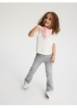 Reserved - Jegginsy flare - jasnoszary ze sklepu Reserved w kategorii Spodnie dziewczęce - zdjęcie 171023165