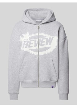 Bluza rozpinana z nadrukiem z logo ze sklepu Peek&Cloppenburg  w kategorii Bluzy męskie - zdjęcie 171024548