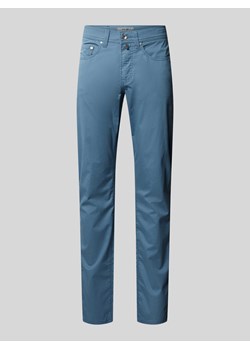 Spodnie o kroju tapered fit z 5 kieszeniami model ‘Lyon’ ze sklepu Peek&Cloppenburg  w kategorii Spodnie męskie - zdjęcie 171024755