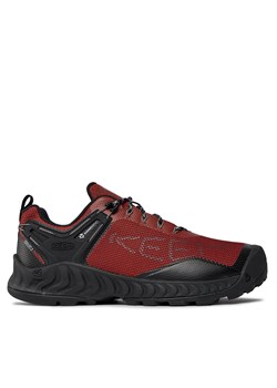 Trekkingi Keen Nxis Evo Wp 1026680 Fired Brick/Black ze sklepu eobuwie.pl w kategorii Buty sportowe męskie - zdjęcie 171030715