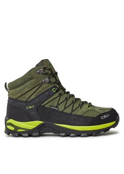 Trekkingi CMP Rigel Mid Trekking Shoes Wp 3Q12947 Kaki-Acido 02FP ze sklepu eobuwie.pl w kategorii Buty trekkingowe męskie - zdjęcie 171030955