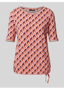 T-shirt we wzory na całej powierzchni ze sklepu Peek&Cloppenburg  w kategorii Bluzki damskie - zdjęcie 171032087