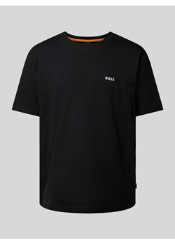 T-shirt z nadrukiem z logo model ‘Coral’ ze sklepu Peek&Cloppenburg  w kategorii T-shirty męskie - zdjęcie 171032245