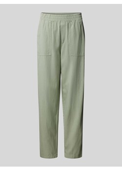 Spodnie z nakładanymi wpuszczanymi kieszeniami ze sklepu Peek&Cloppenburg  w kategorii Spodnie damskie - zdjęcie 171032399