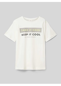 T-shirt z okrągłym dekoltem ze sklepu Peek&Cloppenburg  w kategorii T-shirty chłopięce - zdjęcie 171032458