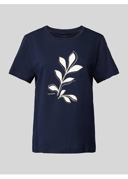 T-shirt z dodatkiem wełny ze sklepu Peek&Cloppenburg  w kategorii Bluzki damskie - zdjęcie 171032486