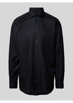 Koszula biznesowa o luźnym kroju ze wzorem na całej powierzchni model ‘BEGOVIC’ ze sklepu Peek&Cloppenburg  w kategorii Koszule męskie - zdjęcie 171032579